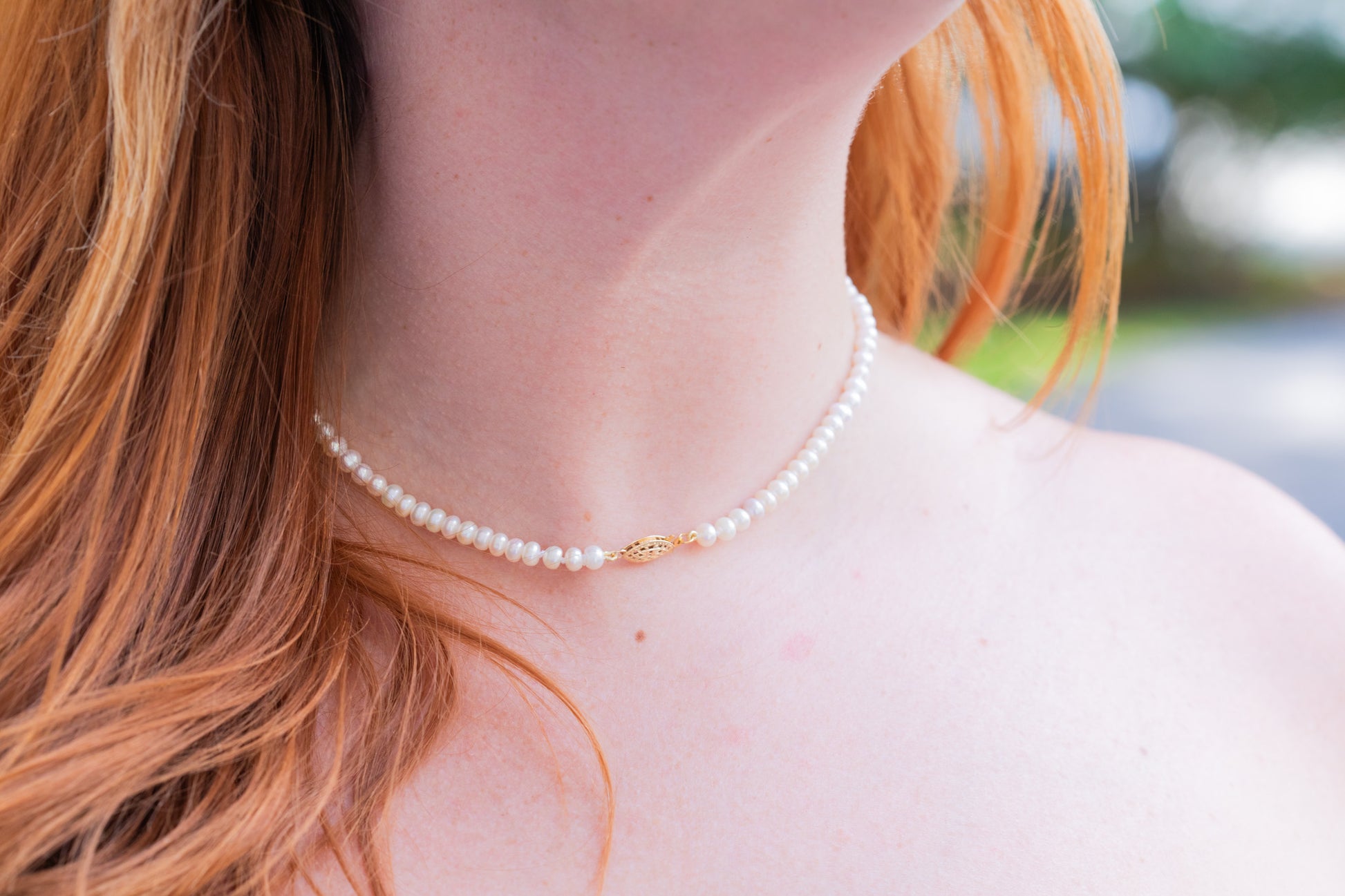 The Uniform Pearl Necklace