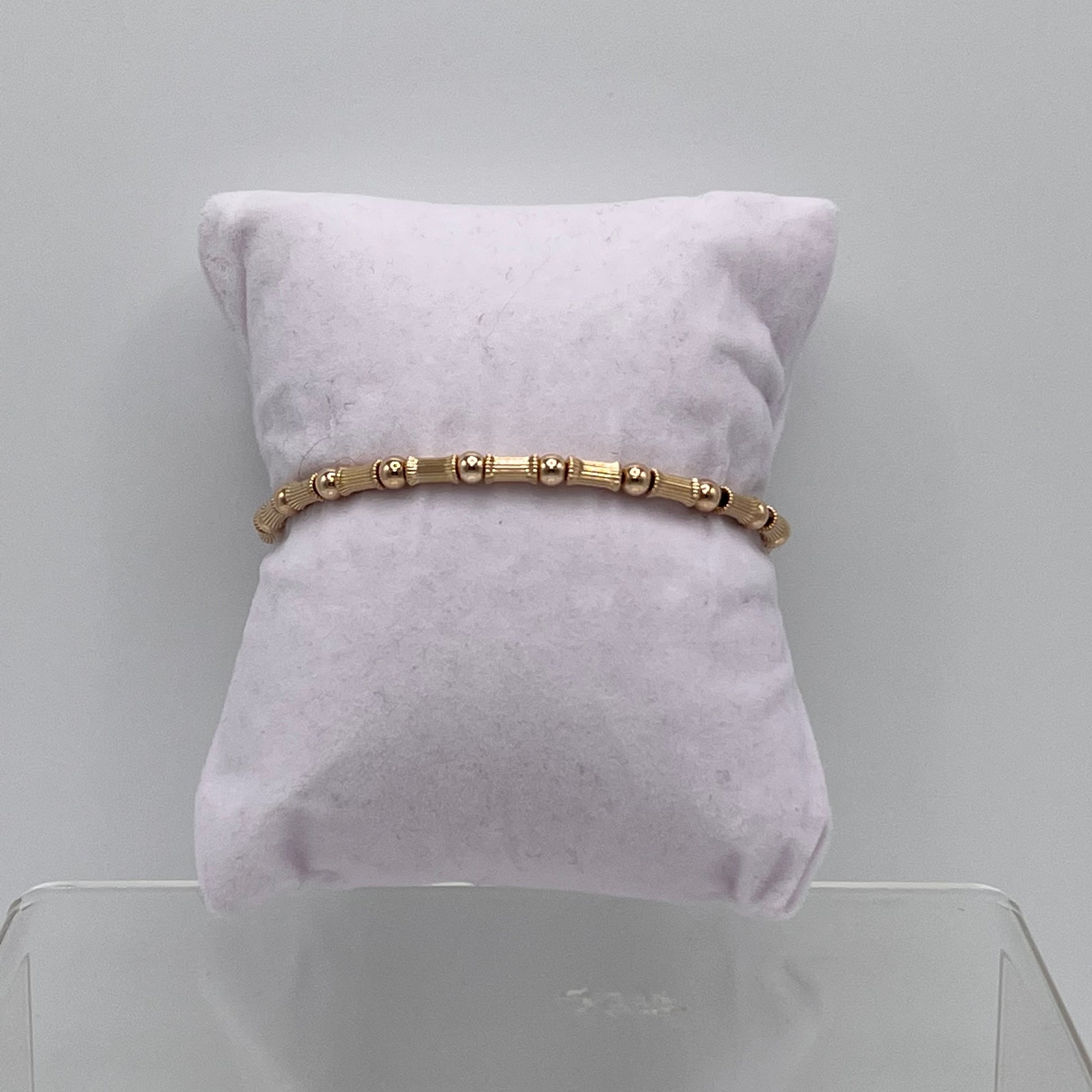 Gold Bead Bracelet